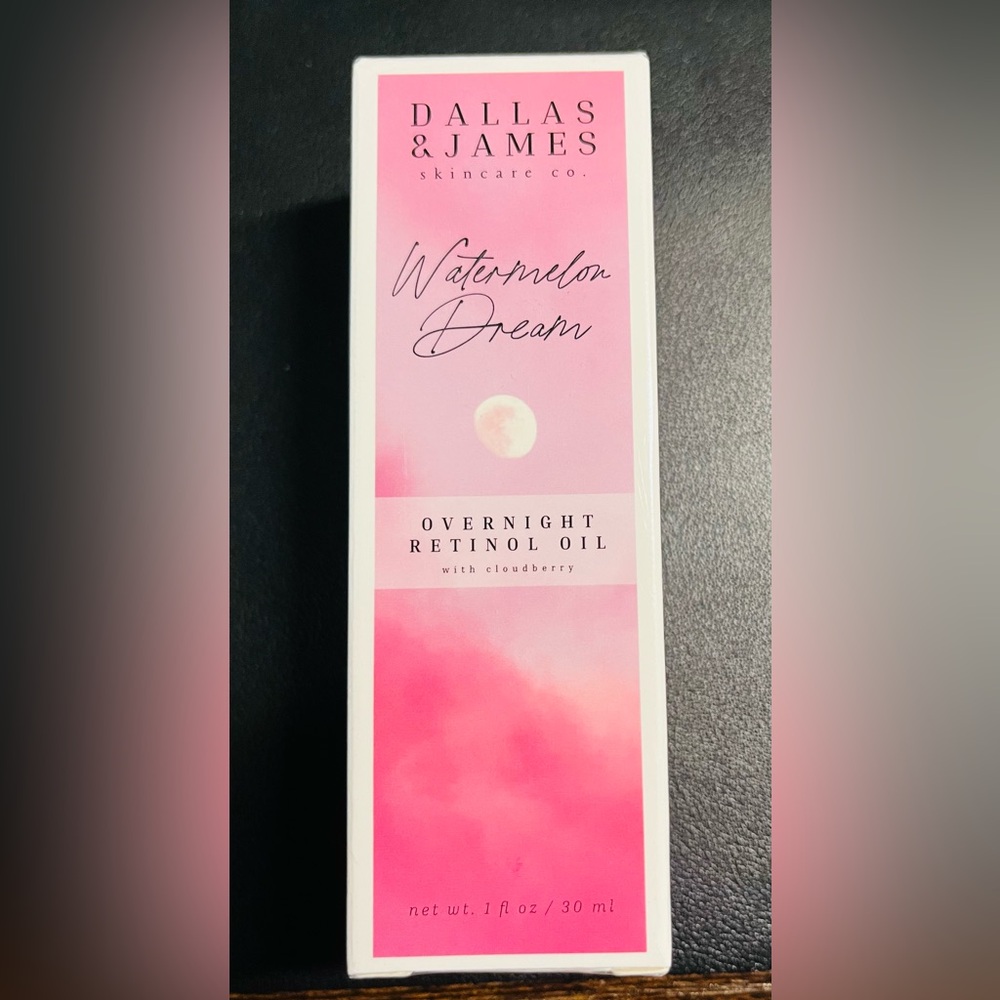 Dallas & James Watermelon Dream Overnight Retinol Oil - 1oz/30ml